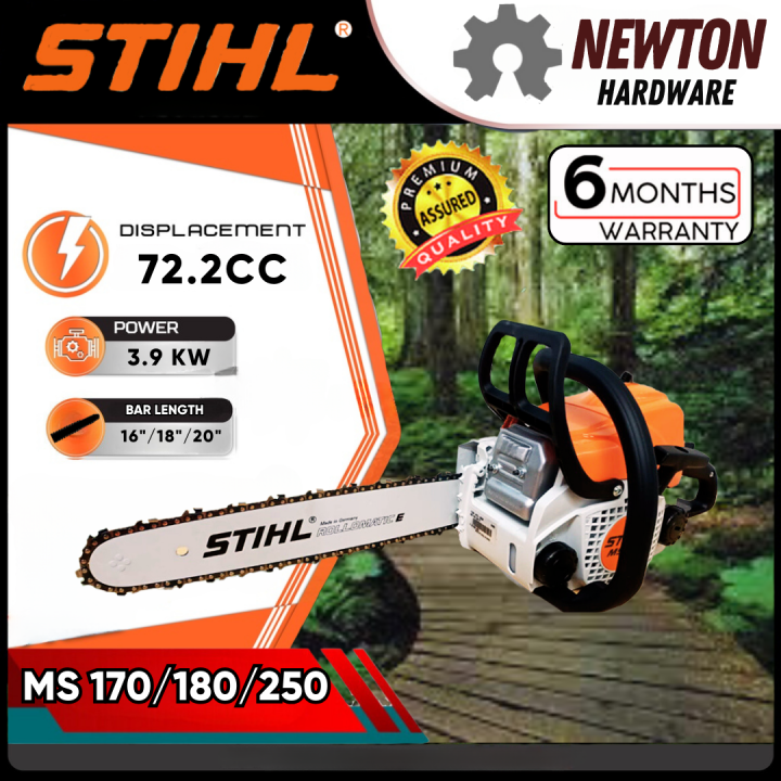 ''stihl'' Original Germany Chainsaw Ms170 Ms180 Ms250, 16''inch   18 