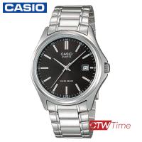 Casio Standard นาฬิกาข้อมือผู้ชาย สายสแตนเลส รุ่น MTP-1183A-1ADF - สีเงิน/ดำ