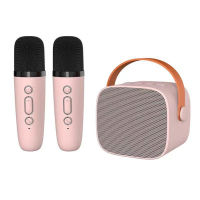 Karaoke Machine Portable Bluetooth-compatible Speaker With Wireless Microphone Music Mp3 Player For Boys Girls Gift