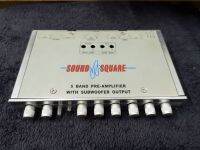 ปรี Sound Square 5Band SQ-91 ซับวูเฟอร์ในตัว ขับซับมันส์หนักเบสลอย เสียงดีนักเล่นใช้เยอะ ของดีนำเข้าแท้หายาก