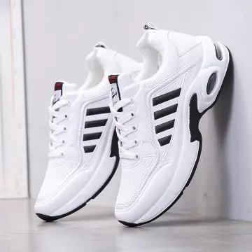 White leather sale fashion trainers