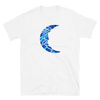 2023 NEWCotton Funny Moon Softstyle Cool Art Symbol Crescent In The Moon Tshirt Mens