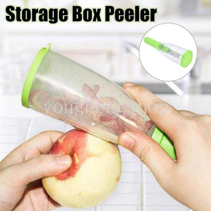 creative-manual-slicer-storage-type-peeling-knife-with-storage-tube-peeler-multifunctional-vegetable-peeling-tool-kitchen-tool