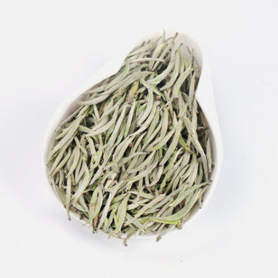 Pre-Ming Spring Organic Silver Needle White Tea Fuding Bai Hao Yin Zhen 65g Tin