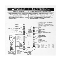 244194 Pump Packing Kit New High Guality for Airless Paint Sprayer 295 390 395 490 495 595 3400, Pump Sprayer