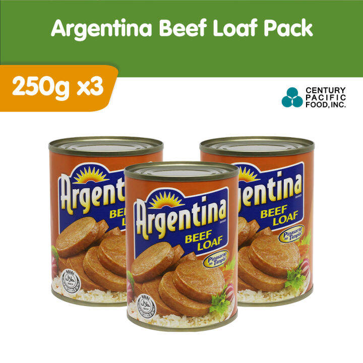 Argentina Beef Loaf 250g Pack of 3 Lazada PH