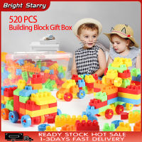 520 pcs Diy building blocks creative blocks building set for Kids New environmentally friendly material