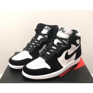 Giày thể thao Jordan 1 High Twist ( Panda 1 1) Đen Trắng giày JORDAN đen trắng giày jd Cổ Cao Nam Nữ Hot Trend 2021 thumbnail