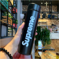 กระบอกน้ําบอกอุณหภูมิ กระติกน้ำ อัจฉริยะ เก็บความร้อน Supreme 500ML Thermos Vacuum Flasks Temperature Display 304Stainless Steel My Hot Water Bottle Travel Coffee Mug Tea Milk Mug Thermo cup