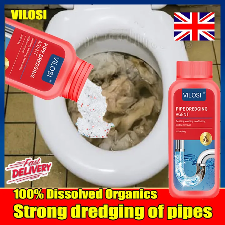 Pipe Dredging Agent drainage clogged remover liquid Dissolve Grease