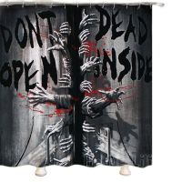 Halloween Horror By Ho Me Lili Shower Curtains For Bathroom With Hooks Polyester The Walking Dead