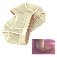 Professional Belly/Ballet Dance Toe Pad Practice Shoes foot thong Protection Dance Socks Costume gaiters Accessories L