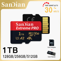 Original Memory Card 128GB 512GB Mini SD Card 1TB 256GB ความเร็วสูง Micro TF Card Class 10สำหรับกล้องศัพท์คอมพิวเตอร์