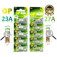 ?ส่งฟรี [จ่ายปลายทาง] ถ่านกริ่ง ถ่านรีโมท GP  23A 27A ถ่านก้อน 12V โวลต์ แบตเตอรี่อัลคาไลน์ PKCELL 23A 27A 12V