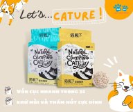 Cát vệ sinh cho mèo Cature nội địa Trung 6L hương sữa thumbnail