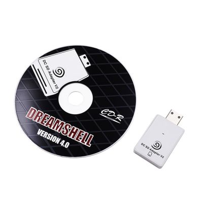 ✖ The Second generation SD Card Reader Adapter CD with DreamShell Boot Loader for DC Dreamcast Game Consoles