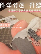 Side-sleeping long pillow for pregnant women leg