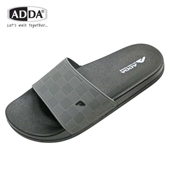 รองเท้าแตะ-adda-ลายสก็อต-รุ่น-13614