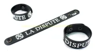 LA DISPUTE wristband ริสแบนด์ งานแกะขึ้นโมล ปั้มนูน สองชั้น สวยงาม คุณภาพสุดๆ วัสดุ ยางซิลิโคน เกรดพรีเมี่ยม ปั๊มนูน พรีเมี่ยม 2-3 วันรับของ LPE307NNN