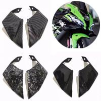 ZX10R Motorcycle Winglets For Kawasaki ZX-10R ZX 10R 2011 2012 - 2018 2019 2020 Front Fairing Aerodynamic Wing Kit Fixed Carbon