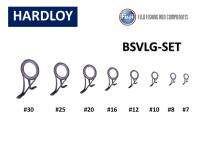 ชุดไกด์ FUJI BSVLG -  HARDLOY BLACK STAINLESS STEEL GUIDE จำนวน 8 ชิ้น - เบอร์  7,8,10,12,16,20,25,30