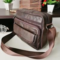 Leather Best Style กระเป๋าสะพาย ผู้ชาย หนังแท้ ไซส์ M รุ่น K509-1