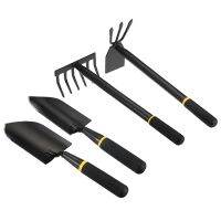 4 Pieces of Manganese Steel Garden Shovel