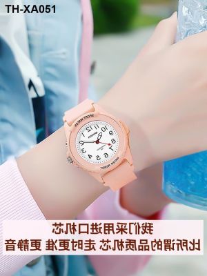 girls junior high school students summer simple children waterproof 10 years old and above quartz watches 13