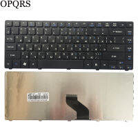 แป้นพิมพ์รัสเซียสำหรับ Acer Aspire 3810 3810TG 3810T 4750G 3815 3820 3820G 3820T 4820 4820G 4736 4820 4741 4752Z RU แล็ปท็อปสีดำ