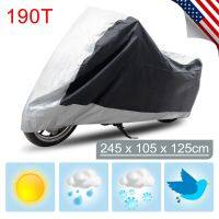 Uxcell L XL XXL XXXL 180T Rain Dust Motorcycle Cover Outdoor Waterproof Bike Rain Dustproof Protective Cover For Harley Davidson Covers