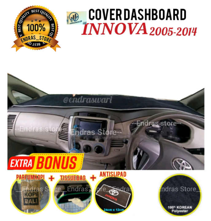 Cover Dashboard Mobil INNOVA Generasi 1 Pelindung Dashboard Mobil