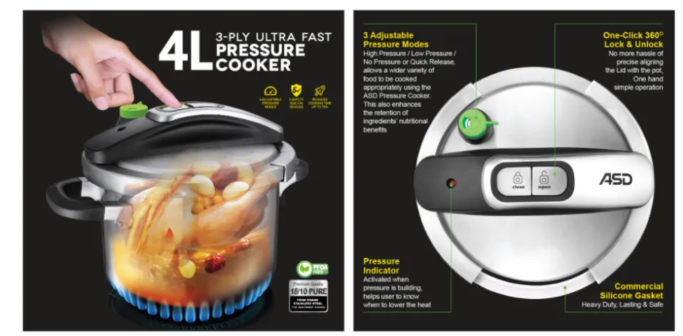 Asd pressure cooker recipes hot sale