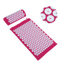 67*42cm Acupressure mat massage mat body neck back massager pain relieve with carry bag