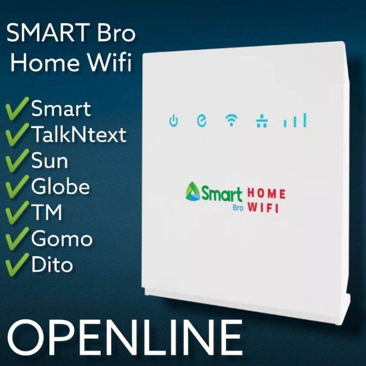 Smart Bro Prepaid Home Wifi 4G LTE Permanent Openline and Smartlocked ...