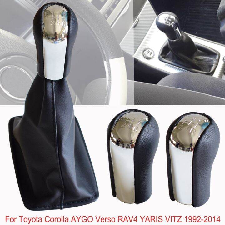 cw-5-speed-6-gear-car-shift-change-lever-knob-leather-boot-gaitor-cover-for-toyota-corolla-verso-rav4-avensis-yaris