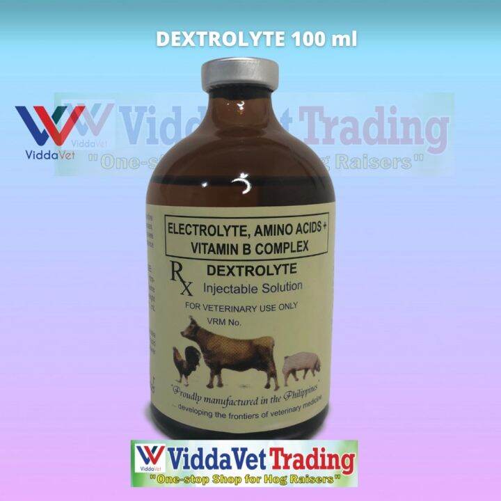 100 Ml Dextrolyte Amino Acids Electrolytes Vitamin B Complex Injection ...