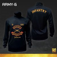 ARMY-6 เสื้อซับในทหารราบ INFANTRY แขนยาวคอเต่า