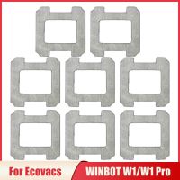 JJJG อุปกรณ์เปลี่ยนแผ่นม๊อบถูพื้นซักได้สำหรับ W1 Ecobacs WINBOT/W1 Pro อุปกรณ์ทำความสะอาดดูดฝุ่นหน้าต่างอะไหล่ผ้าถูพื้นอุปกรณ์เสริมสำหรับไม้ถูพื้น