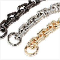 17mm Wide Heavy Strong Bag Chain High Quality Replacement Metal Chain Shoulder Bag Strap Handle for Cloud Bag, Large Handbags