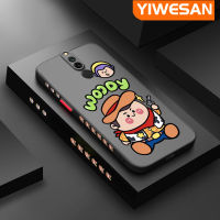 YIWESAN เคสสำหรับ Xiaomi Redmi 8 8A 8A Pro,เคสบางกันกระแทกผิวด้านแข็งขอบสี่เหลี่ยมปลอกซิลิโคนนิ่มคลุมทั้งหมดเคสป้องกันเลนส์กล้อง