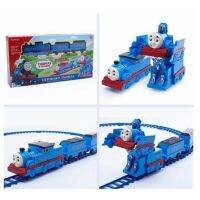 รถไฟโทมัสแปลงร่าง Thomas and friends ของเล่นรถไฟ ใส่ถ่าน มีเสียงมีไฟ