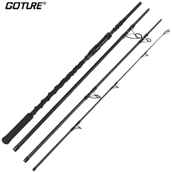 Goture Bravel 4 Sections Surf Rod 9FT 10FT 11FT 12FT Carbon Fiber Surf