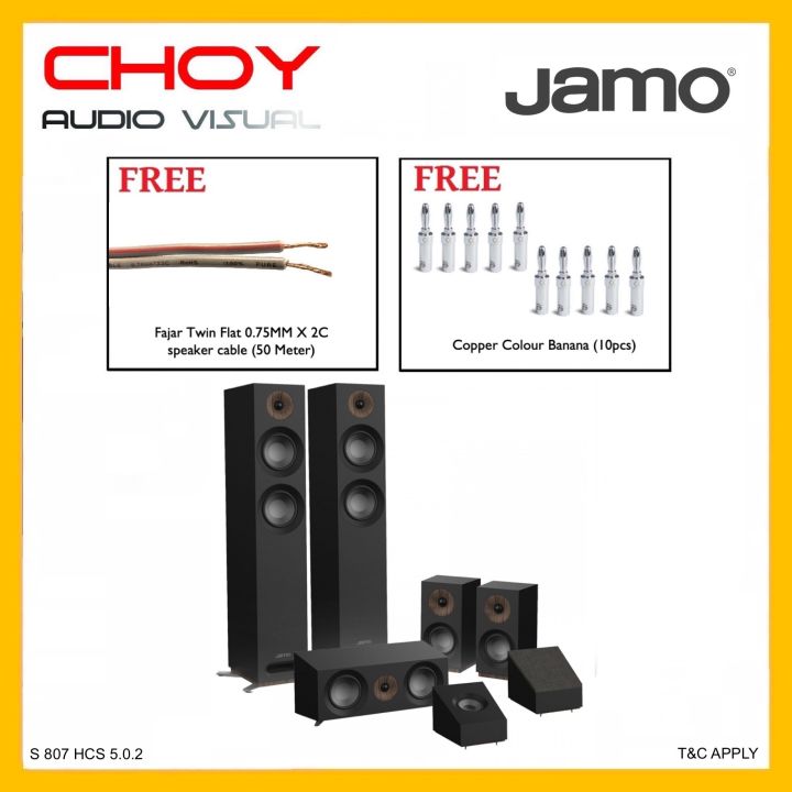 Jamo s807 hot sale speakers