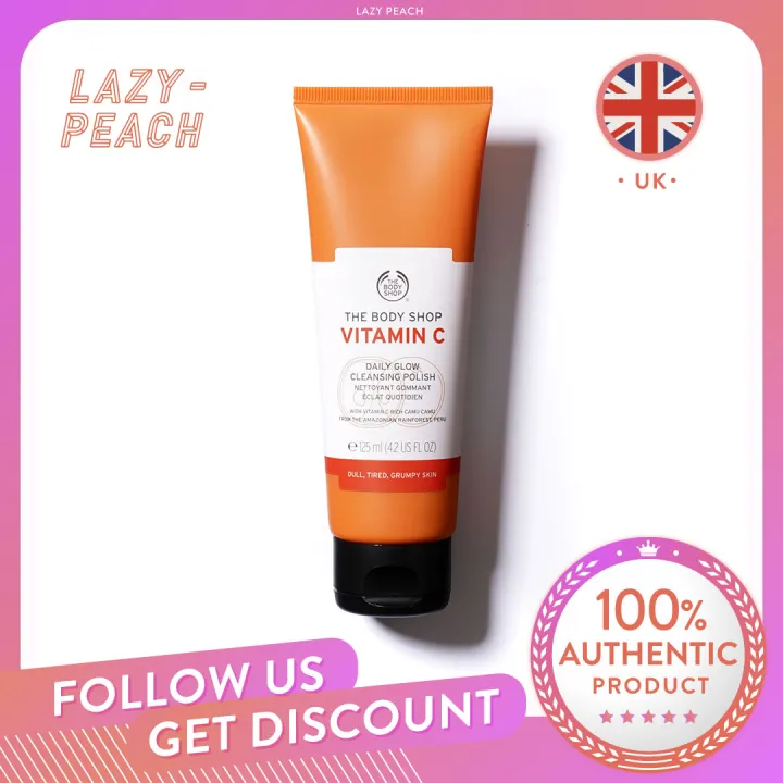 The Body Shop Vitamin C Daily Glow Cleansing Polish 125ml Lazada PH