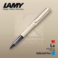 ปากกาโรลเลอร์บอล LAMY Lx Palladium [358] ด้ามสีเงินแพลเลเดี่ยม