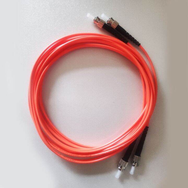 2 Pcs StSt 3m Optical Fiber Cable Fiber Optic Cable For Tesla Coil