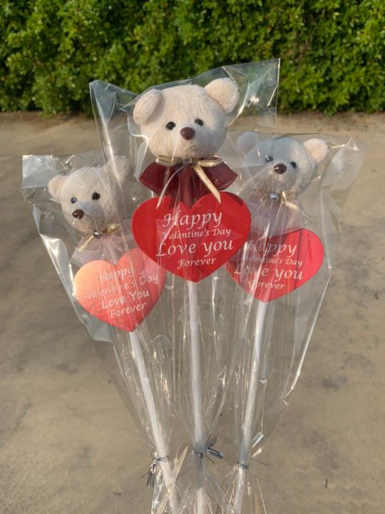 ของขวัญวาเลนไทน์-ของขวัญให้แฟน-ดอกกุหลาบ-ช่อหมีบอกรัก-ช่อบูเก้-พร้อมส่ง