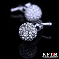 【hot】 Jewelry Brand Fashion Cuff link cufflink for mens Luxury Wedding guests