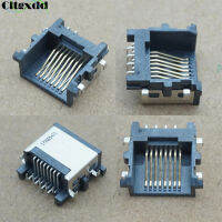 Cltgxdd 1pcs RJ45 New Network Port Connector For Dell Vostro 3480 3490 Network Card Interface Jack Socket Plug Cables