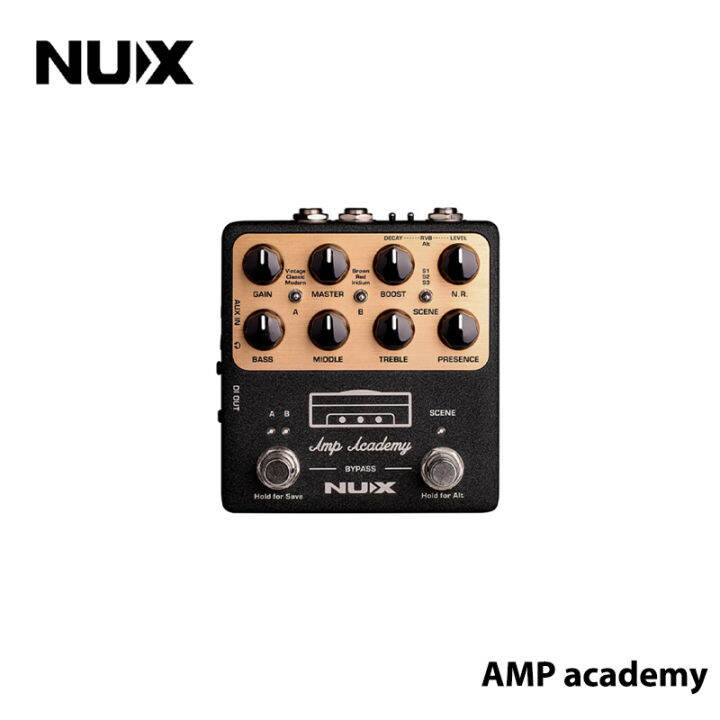 NUX NGS-6 Amp Academy แอมป์สถาบัน Stomp-Box แอมป์แบบเหยียบ | Lazada.co.th